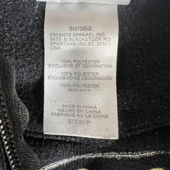 Chicago Blackhawks Hoodie Size Small Full Zip NHL Embroidered Big Logo - Picture 7 of 14